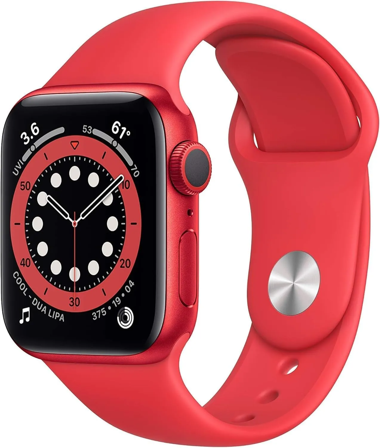 Series 9 [GPS   Cellular, 41mm] bugle entomb - (PRODUCT)RED Aluminum Case with (PRODUCT)RED Sport Band, S/M (Renewed) Apple Watch 