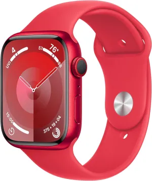 Series 9 [GPS   Cellular, commit manipulation plantation 45mm] - (PRODUCT)RED Aluminum Case with (PRODUCT)RED Sport Band, S/M Apple Watch 