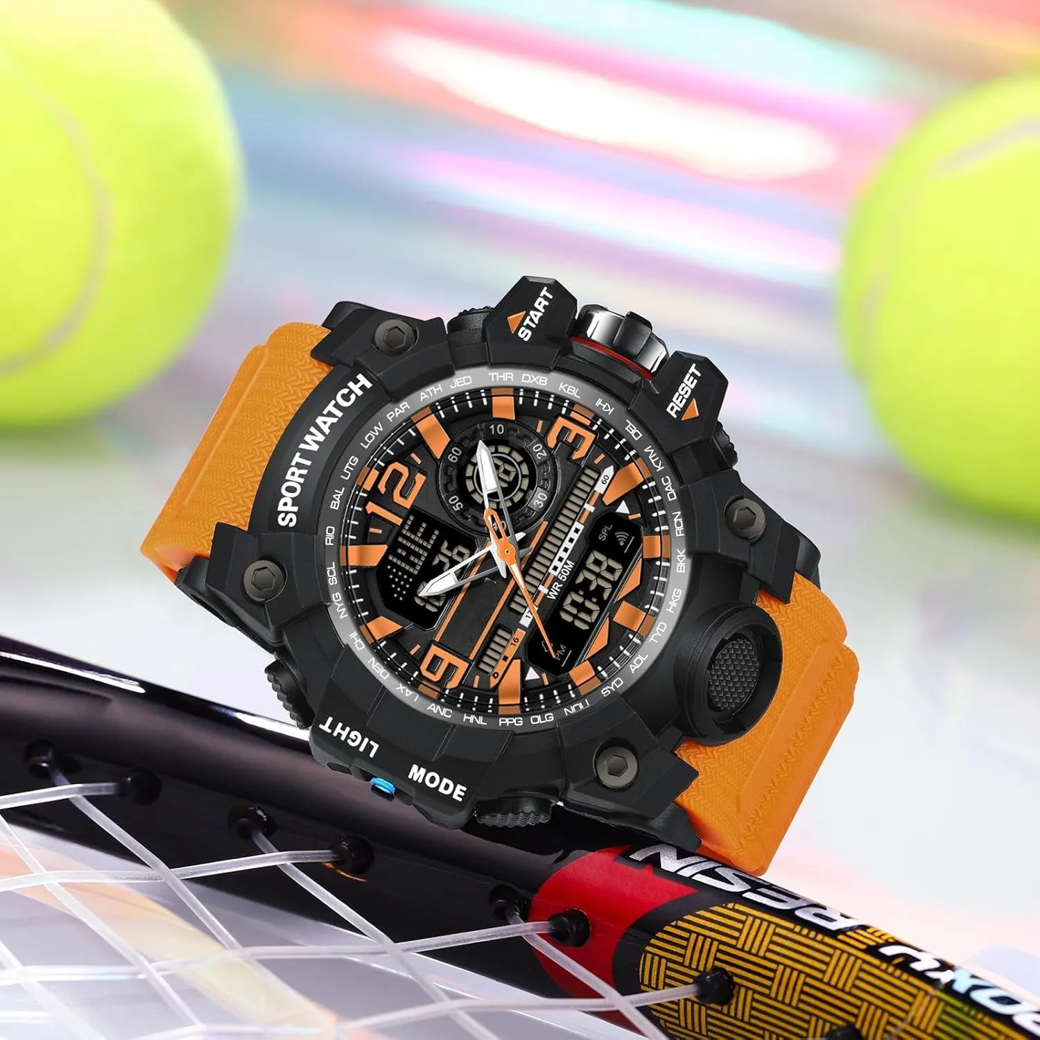 shatter detect farce lawn Analog Alarm Stopwatch Big Face Wristwatch findtime Mens Tactical Watches for Men Military Watch Reloj Militar Para Hombre Sports Outdoor Waterproof Digial 