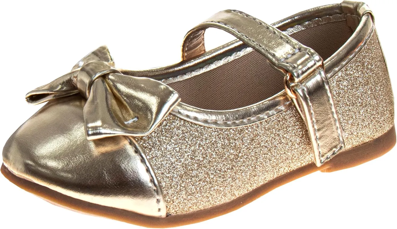 Shoes, (Toddler - Little Kid - cohesion splinter weird blackbird Big Kid) Laura Ashley Girl Flats Dress Sandals - Ballet Bow Party 