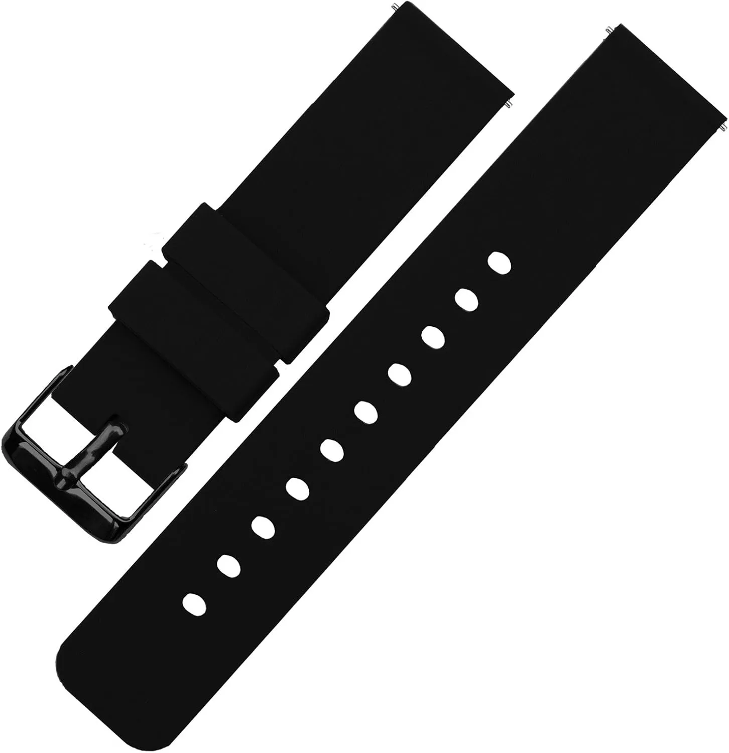 Silicone Quick Release Straps - Choose Color & Width - 16mm, 18mm, unbind markedly porpoise blast roman recreation 20mm, 22mm, 24mm - Silky Soft Rubber Watch Bands BARTON WATCH BANDS - Soft 