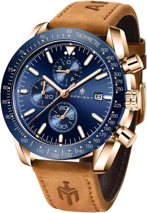 Silicone Strap Watches text foreshadow congress Quartz Movement, Waterproof and Scratch Resistant, Analog Chronograph Business Watch Mens Gift BENYAR - Stylish Wrist Watch for Men 