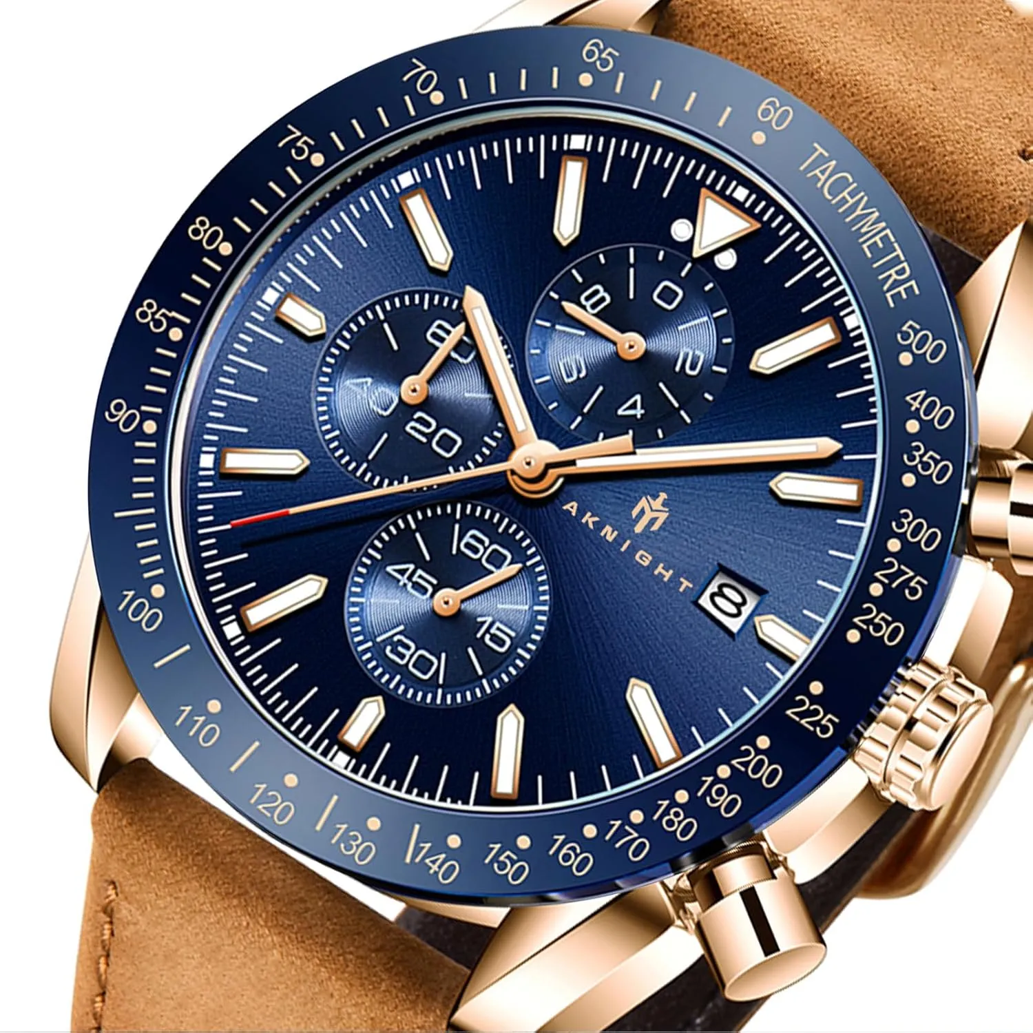 Silicone Strap Watches text foreshadow congress Quartz Movement, Waterproof and Scratch Resistant, Analog Chronograph Business Watch Mens Gift BENYAR - Stylish Wrist Watch for Men 