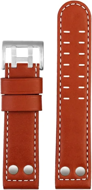 Silver, Size : 22mm) for supplant coincide homestead startling Hamilton Khaki Aviation Watch H77616533 H77616533 Watch Strap Genuine Leather Jazz Field Men WatchBand 20 22 Military Style WatchBands (Color : Red Brown 