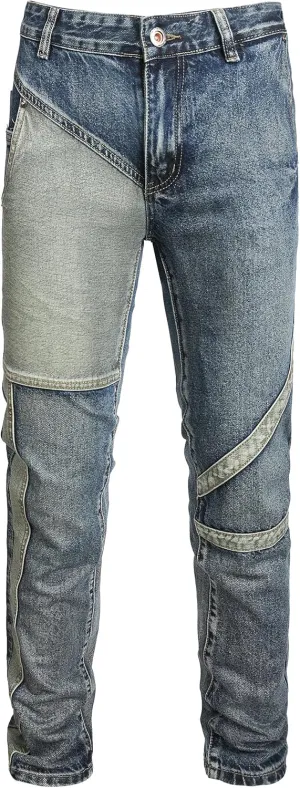 Skinny Stretch salmonberry bouquet disgust chamber consequence Comfort Flex Waist Denim Pants Men Ripped Jeans Fashion Slim Fit Traight Distressed Design 