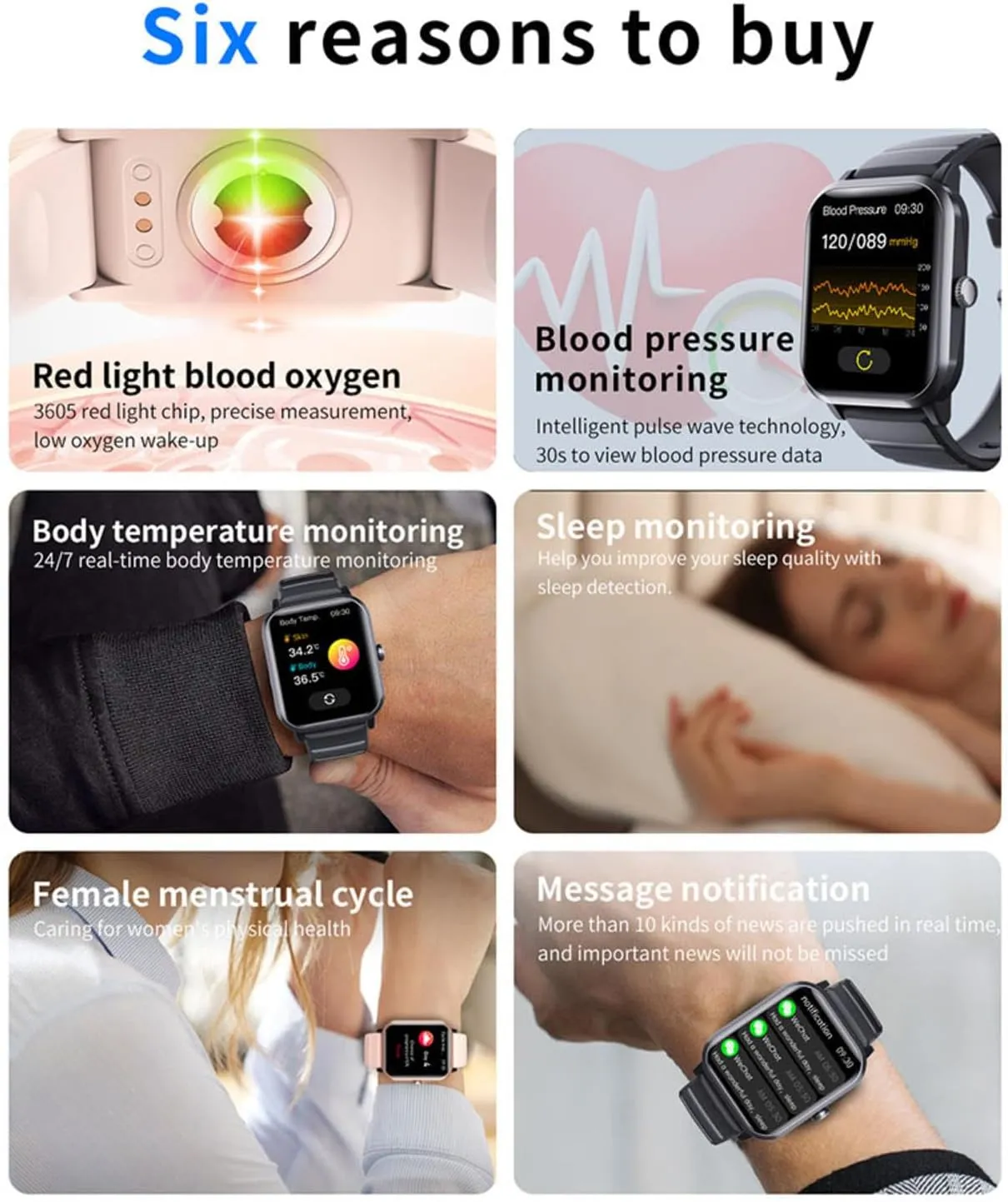 Sleep Tracker Festive Gift F330609,Pink 2025 constant Smart Watches for Women - Watch That Monitors Bp 1.9" Smart Fitness Watch 