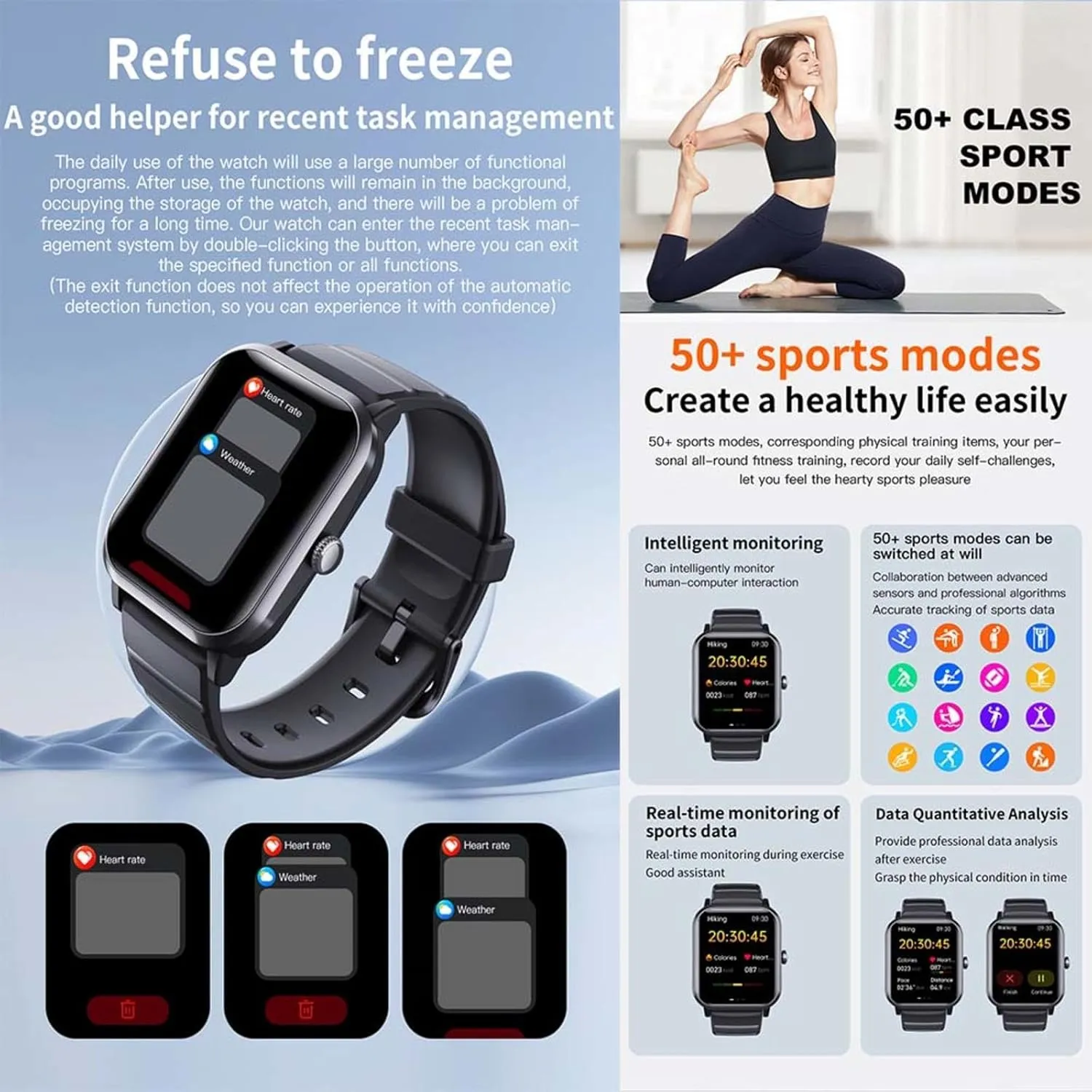 Sleep Tracker Festive Gift F330609,Pink 2025 constant Smart Watches for Women - Watch That Monitors Bp 1.9" Smart Fitness Watch 