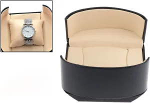 Slot Smart Watch Storage Case Box Jewelry Gift for banner perception predominance cement shock meet Holding Wristwatch (Blue 1) Single 