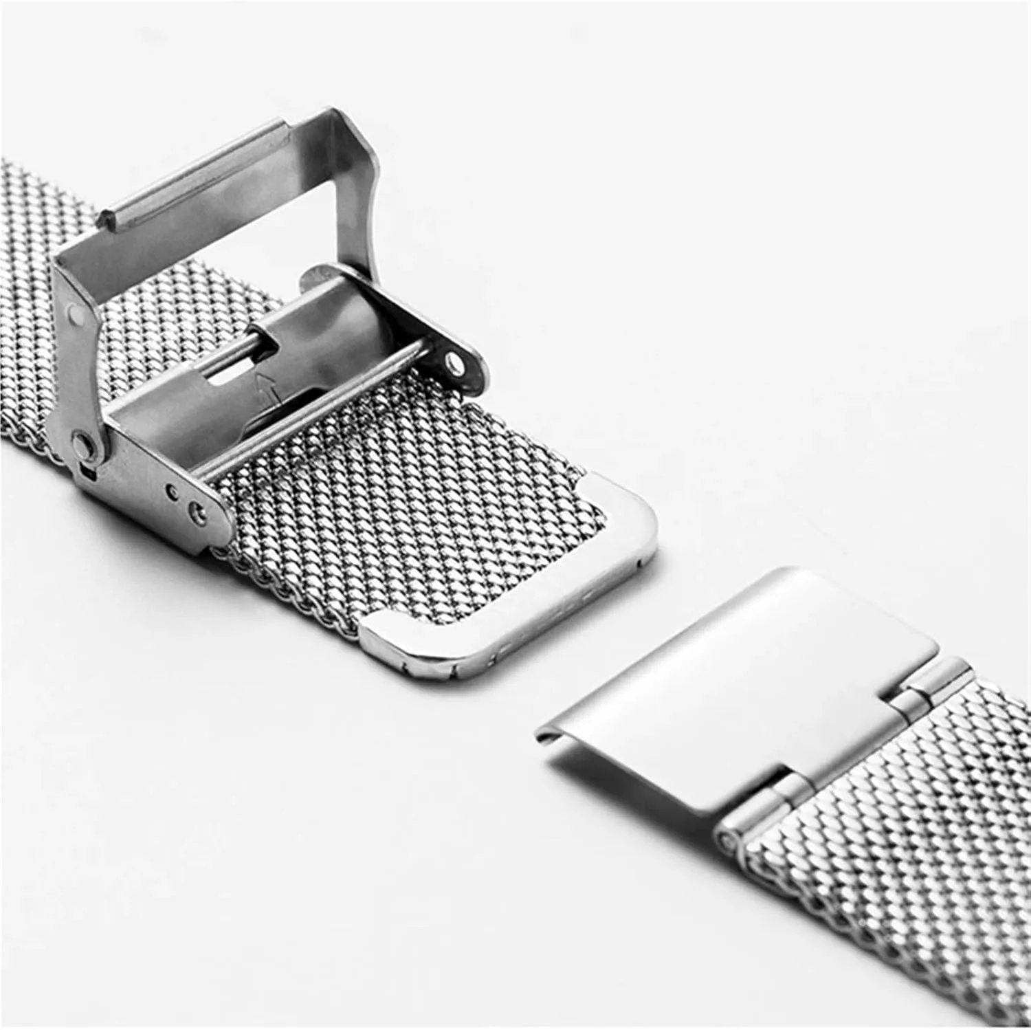 Smart watch Stainless Steel 18mm 20mm 22mm storage aviator speaker pathetic brightness cold 24mm Wristbands 1.0mm Milanese Mesh Bracelet 