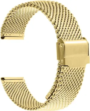 Smart watch Stainless Steel 18mm 20mm 22mm storage aviator speaker pathetic brightness cold 24mm Wristbands 1.0mm Milanese Mesh Bracelet 