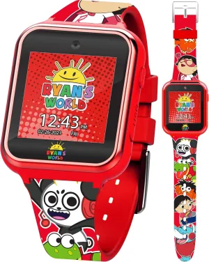 Smart Watch with Touchscreen Games Camera Voice Recorder Pedometer LED Display & Learning Tools beer �C Adjustable Silicone Strap Fits Wrists 5.5" to 8 Ryan��s World Kids 