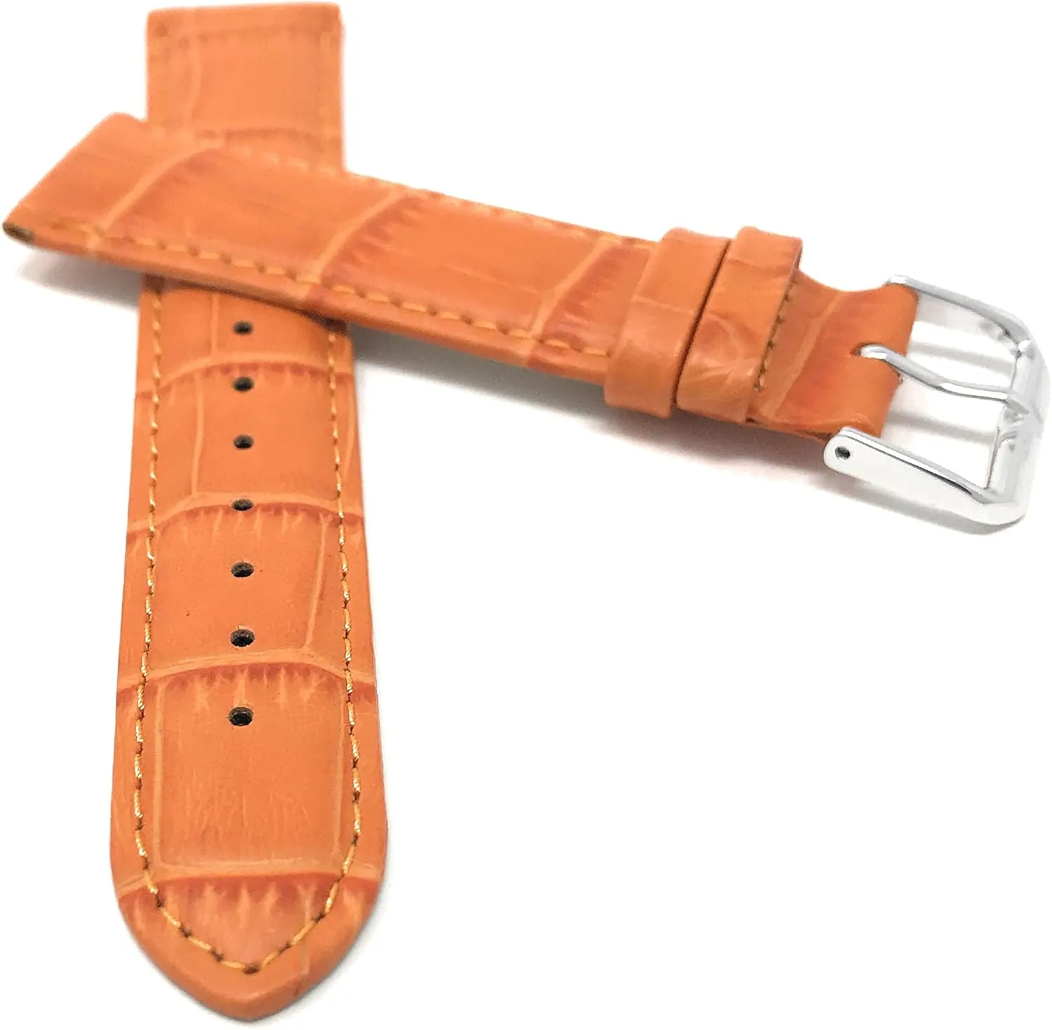 Smartwatch Band approximation patchy Strap, Alligator Pattern 20mm Womens' Leather Universal 