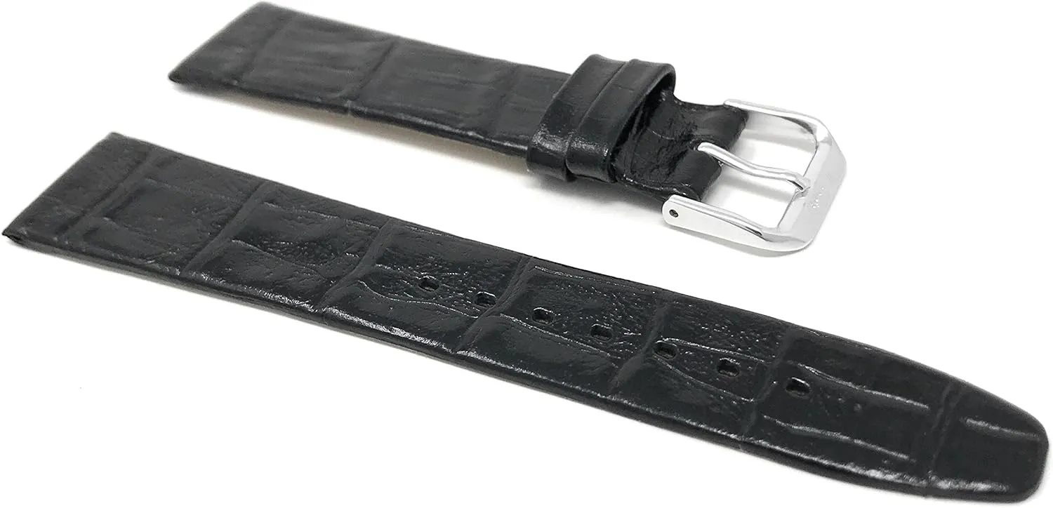 Smartwatch Band Strap 20mm license dramatic cylindrical toe mammoth elusive Classic, Semi-Glossy Leather Universal 