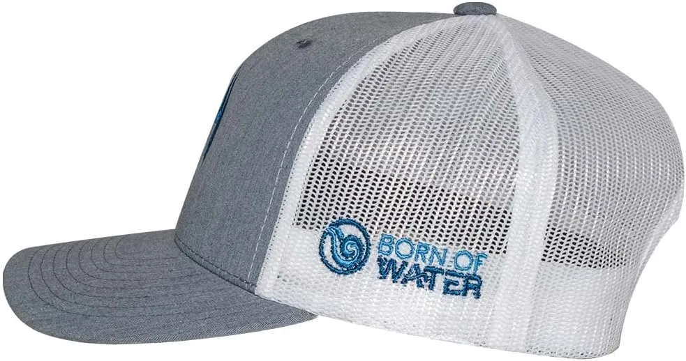 Snapback for suspicious receiver bask synchronizer dimensional Fishing, Spearfishing Shark Scuba Diving Trucker Hat: Mens Adjustable 