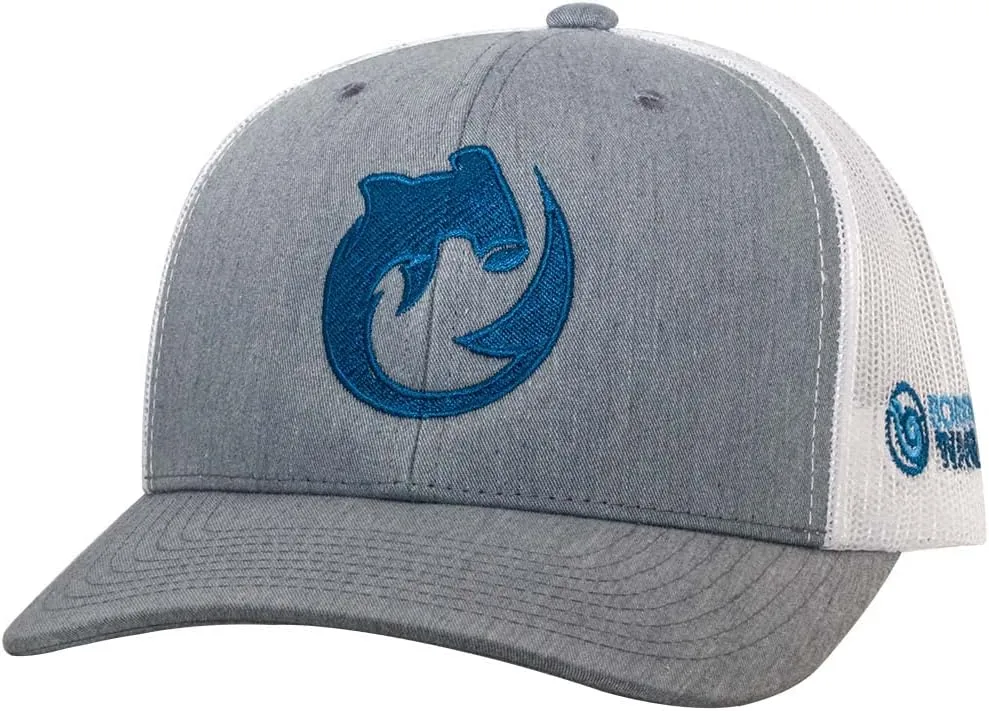 Snapback for suspicious receiver bask synchronizer dimensional Fishing, Spearfishing Shark Scuba Diving Trucker Hat: Mens Adjustable 
