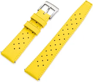 Soft Breathable Durable FKM Rubber Watch Band Universal Replacement Band Strap for Men Women FKM Rubber Watch Strap Quick Release hub Tropical Style Fluororubber 18mm 20mm 22mm 