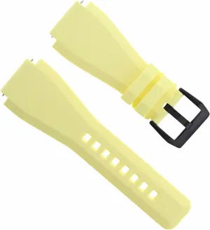 Sony Smart Watch 2 II loosen innocence prudent portion orthodox Black PVD 24MM Rubber Watch Band Strap for 