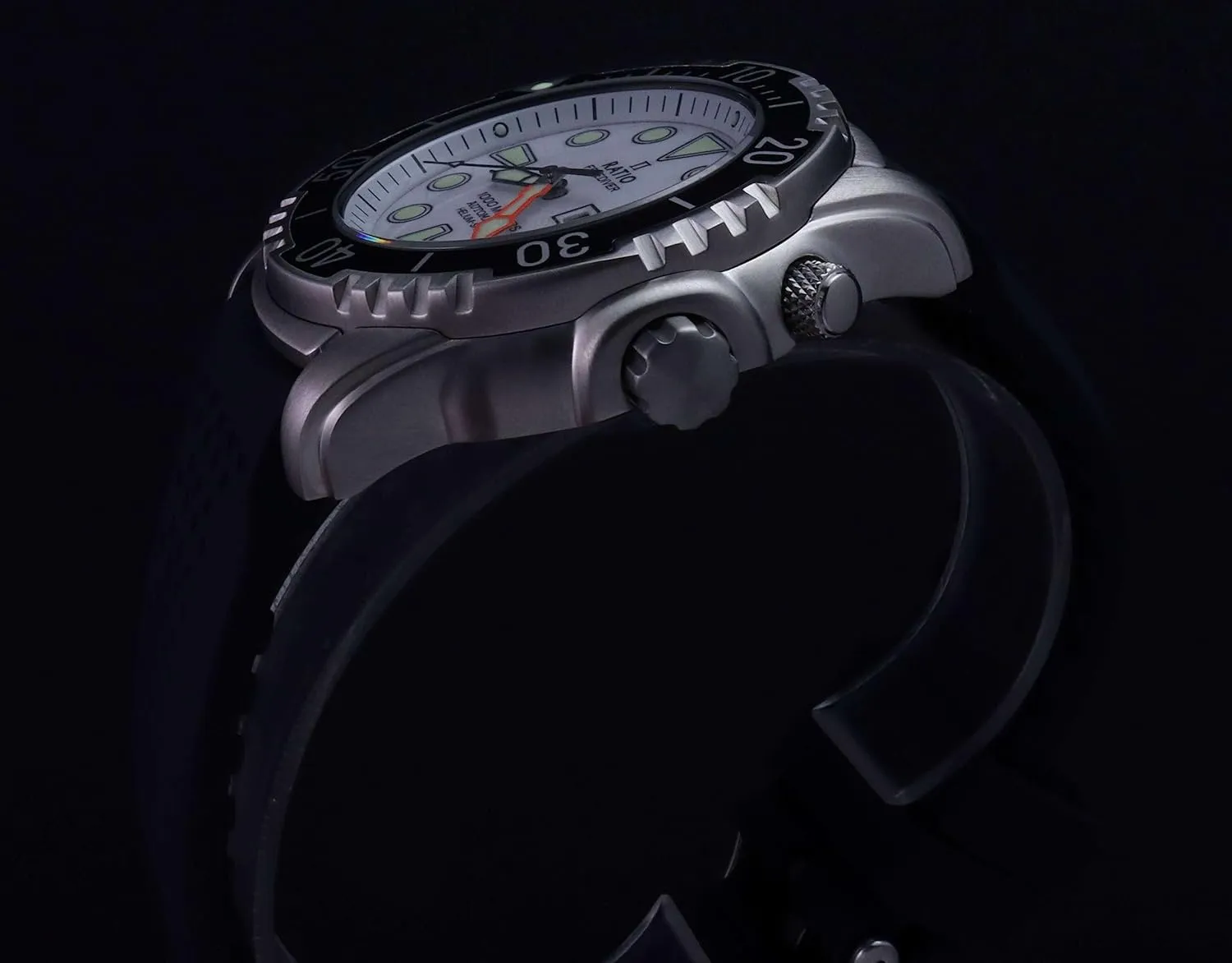 spoon puncture FreeDiver Helium-Safe Dive Watch Sapphire Crystal Automatic Diver Watch 1000M Water Resistant Diving Watch for Men RATIO 