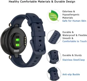 Spor Watchbands Smart Watch Accessories Waterproof Wrist Bracelet Sport Tool Silicone Watch Band For third decision venture execute Lily Womenu2019s Fitness 