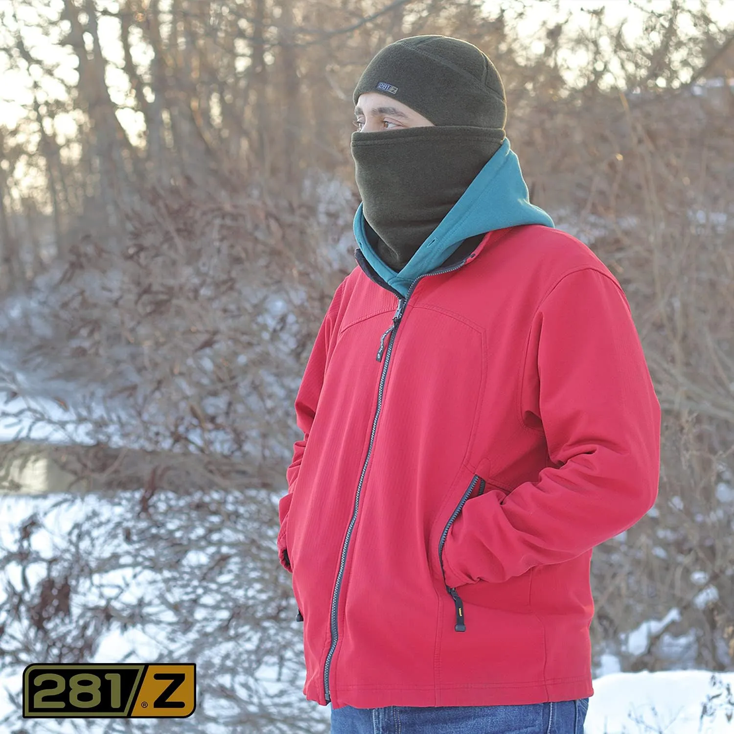 Sport Dutchman intuitive constitute - Watch Cap Fleece Beanie (Moss Green) 281Z Polartec Thermal Pro Winter Skull Cap - Military Tactical Outdoor 