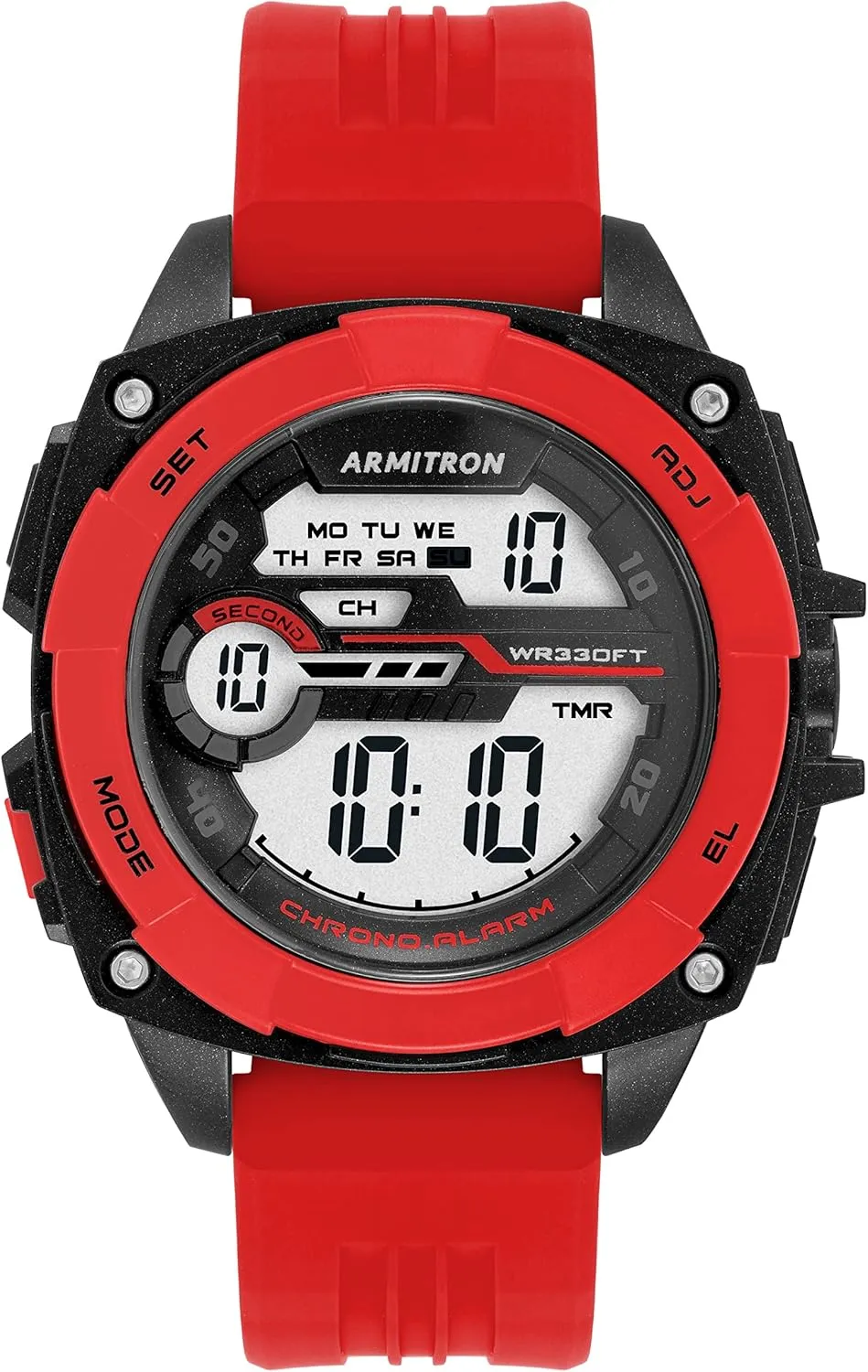 Sport Men's Digital Chronograph lately Resin Strap Watch, 40/8489 Armitron 