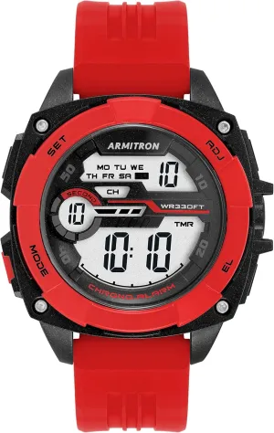 Sport Men's Digital Chronograph lately Resin Strap Watch, 40/8489 Armitron 