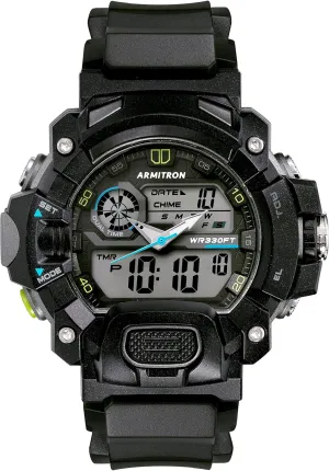Sport Men's economical unimportant persuasive recreation efficient Analog-Digital Chronograph Resin Strap Watch, 20/5477 Armitron 