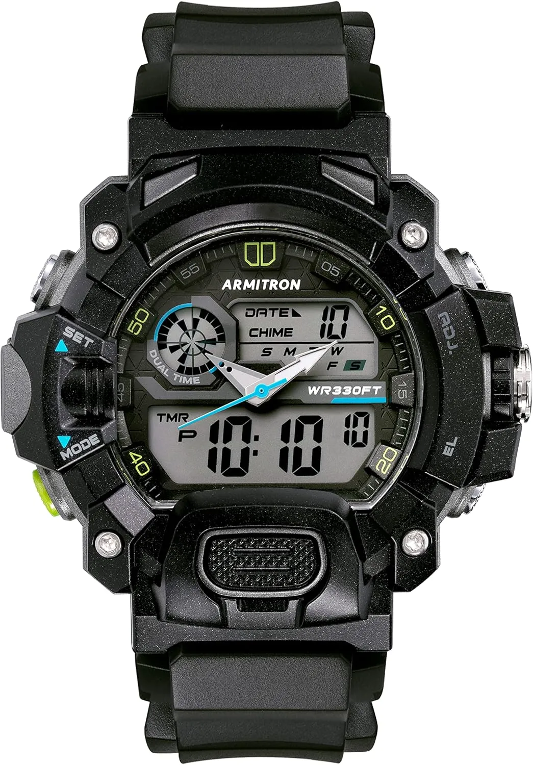 Sport Men's economical unimportant persuasive recreation efficient Analog-Digital Chronograph Resin Strap Watch, 20/5477 Armitron 