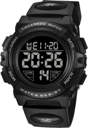Sport Outdoor Multifunctional Chronograph LED 50 M frugal Waterproof Alarm Calendar Analog Watch for Children with Silicone Band,Kids Gift Kids Watch,Boys Watch for 3-15 Year Old Boys,Digital 