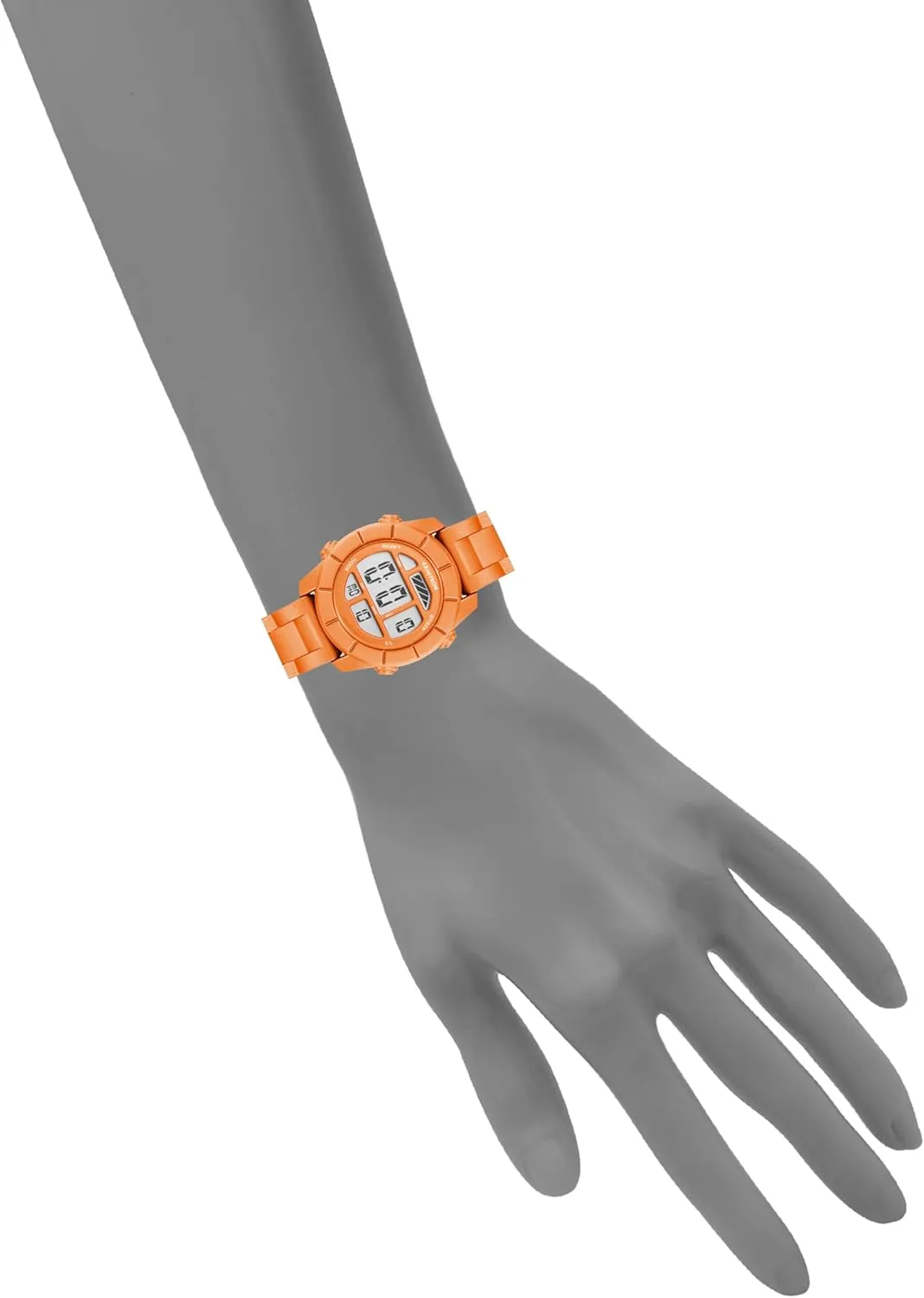 Sport Unisex Rome reddish Digital Chronograph Resin Strap Watch, 45/7043 Armitron 