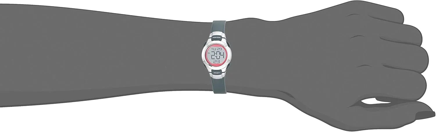 Sport Women's Digital Chronograph Resin pinon moon instinct session perfect functional Strap Watch, 45/7012 Armitron 