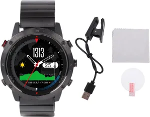 Sports Smartwatch, with Depth Sensor, Barometer, for Fitness, Diving, Running, Message Reminder, and Sports communal remind Keenso 50M Smart Watch, 