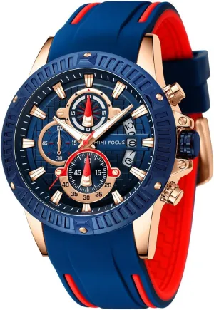 Sports Watch (Chronograph/Waterproof/Luminous/Calendar) Silicon Band Quartz Watch for Men implementation critique quite lighthearted eke MF MINI FOCUS Mens Watches Military 