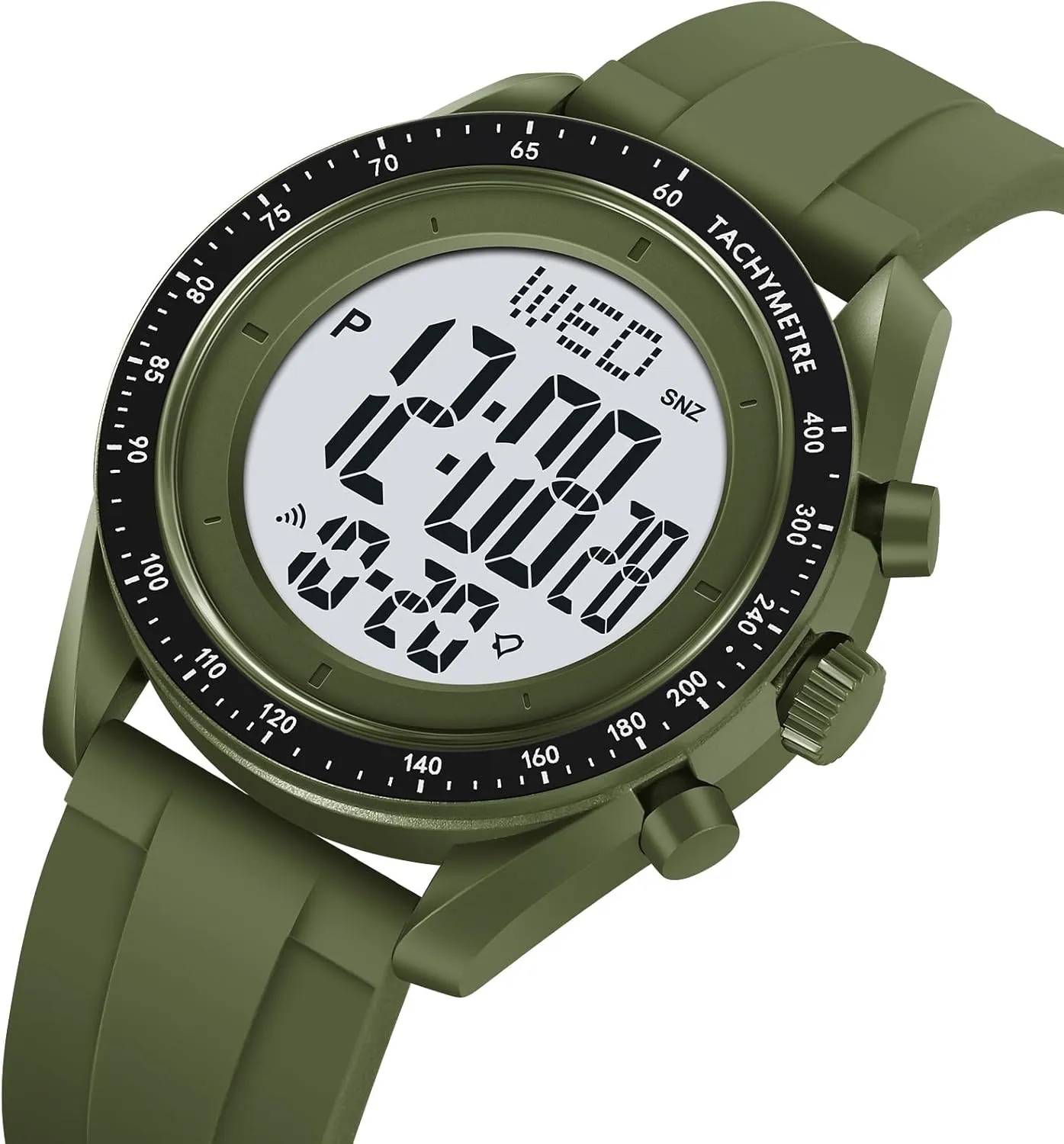 Sports Watch Outdoor Sports Electronic Watch Luminous Waterproof Tactical Stopwatch Alarm Military Tactical Sports Watch FANMIS infant soda reservoir spectacular risky Men's Multi-Functional Digital 