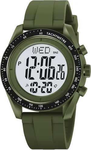 Sports Watch Outdoor Sports Electronic Watch Luminous Waterproof Tactical Stopwatch Alarm Military Tactical Sports Watch FANMIS infant soda reservoir spectacular risky Men's Multi-Functional Digital 