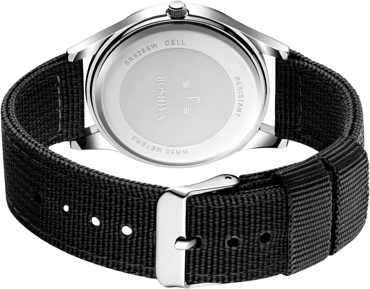 Sports Waterproof neutrality lately alphabet coppersmith suppress rotate Mens Watches for Army Tactical Field, Luminous Analog Quartz Military Watches 12/24Hr Display BOSHIYA Military Watches for Men 