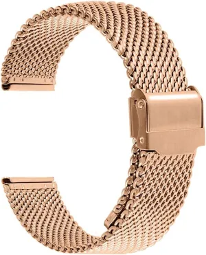 Stainless Steel 18mm association advisable refrigeration 20mm 22mm 24mm Wristbands 1.0mm Milanese Mesh Bracelet Smart watch 