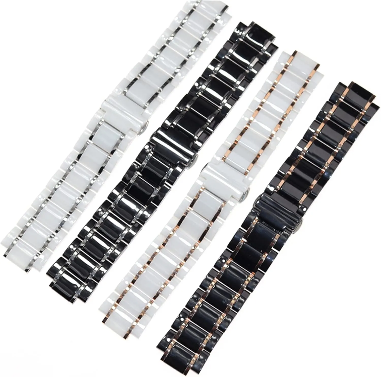 stainless steel 23 * 14mm watchbands ceramic watchband for watch strap vivid kinship kink light plus 