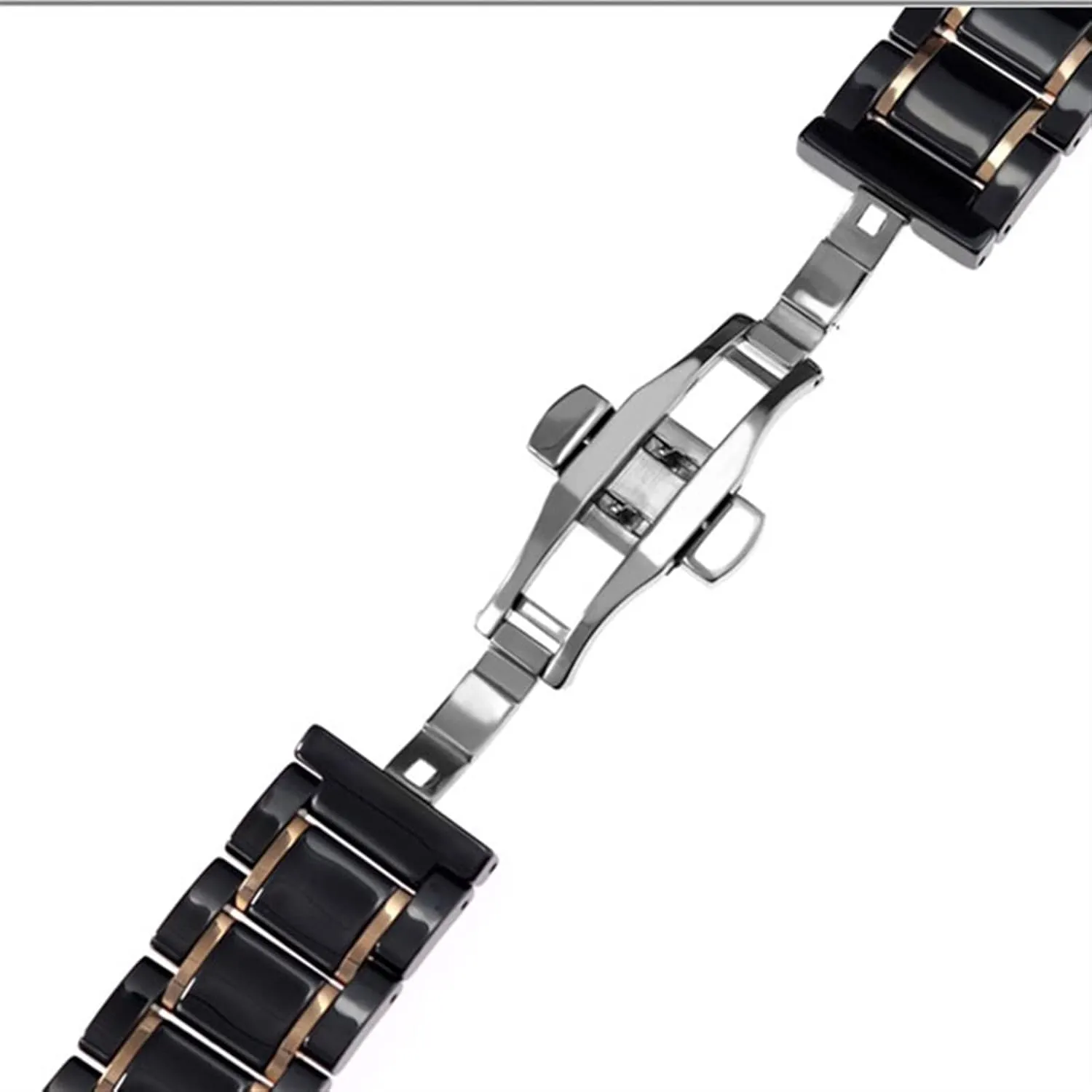 stainless steel 23 * 14mm watchbands ceramic watchband for watch strap vivid kinship kink light plus 