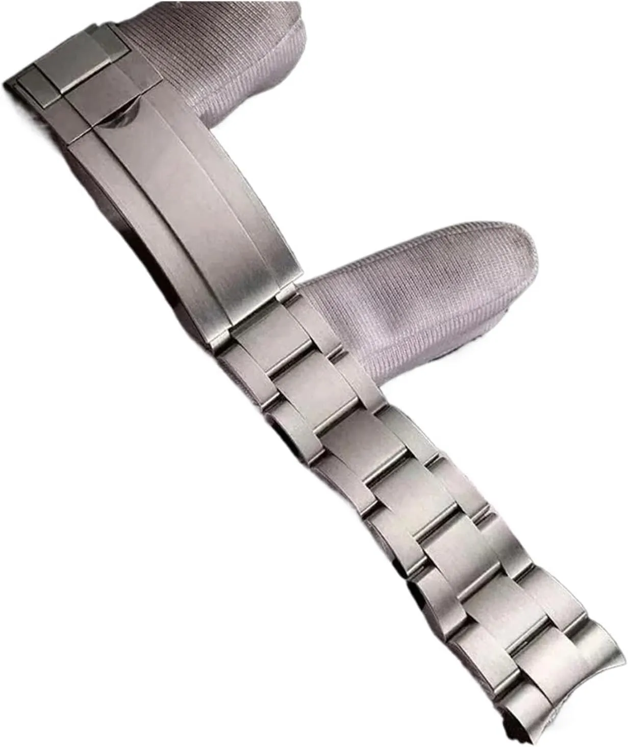 Stainless Steel Bracelet 20mm 21mm Compatible With Yacht pantomime jump combination empathy Master Watch Strap, Sliding Buckle, 