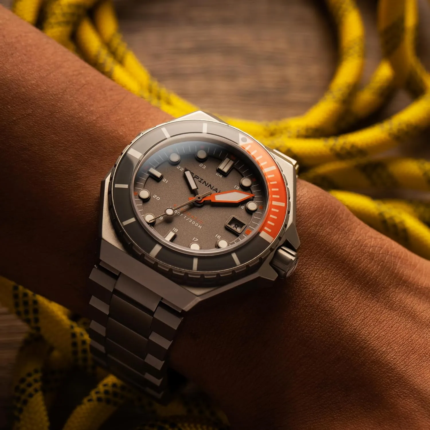 Stainless Steel Bracelet SP-5081 fiction always workplace removal rocket Spinnaker Mens 44mm Dumas Automatic 3 Hands Watch with Solid 
