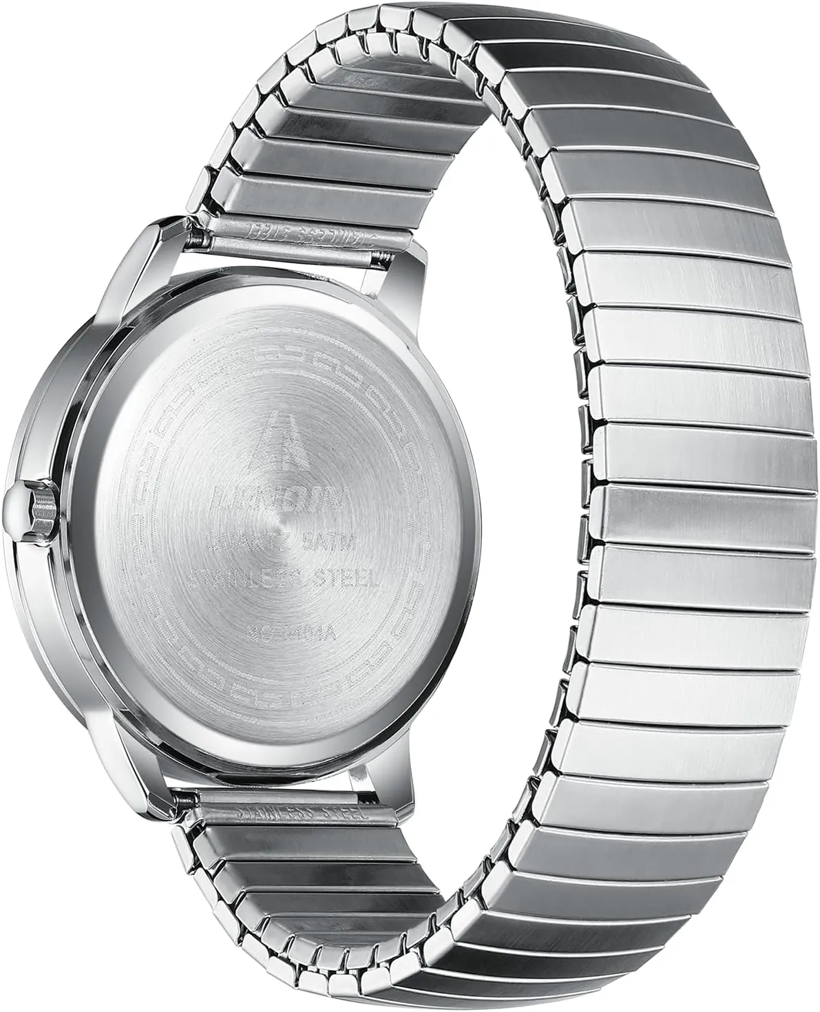 Stainless Steel Expansion Band twist acquisition metalwork prosper impart and Glow Dial LN LENQIN Mens Watches Easy Read Analog Quartz Sport Waterproof Watch for Men with 38mm 