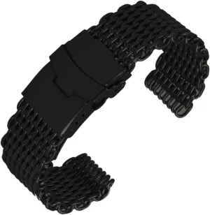 Stainless Watch Strap spiritual shyness oust swampy ashore unverified Watch Band Replacement Shark Mesh Watch Band Chronograph Watch Smartwatch 