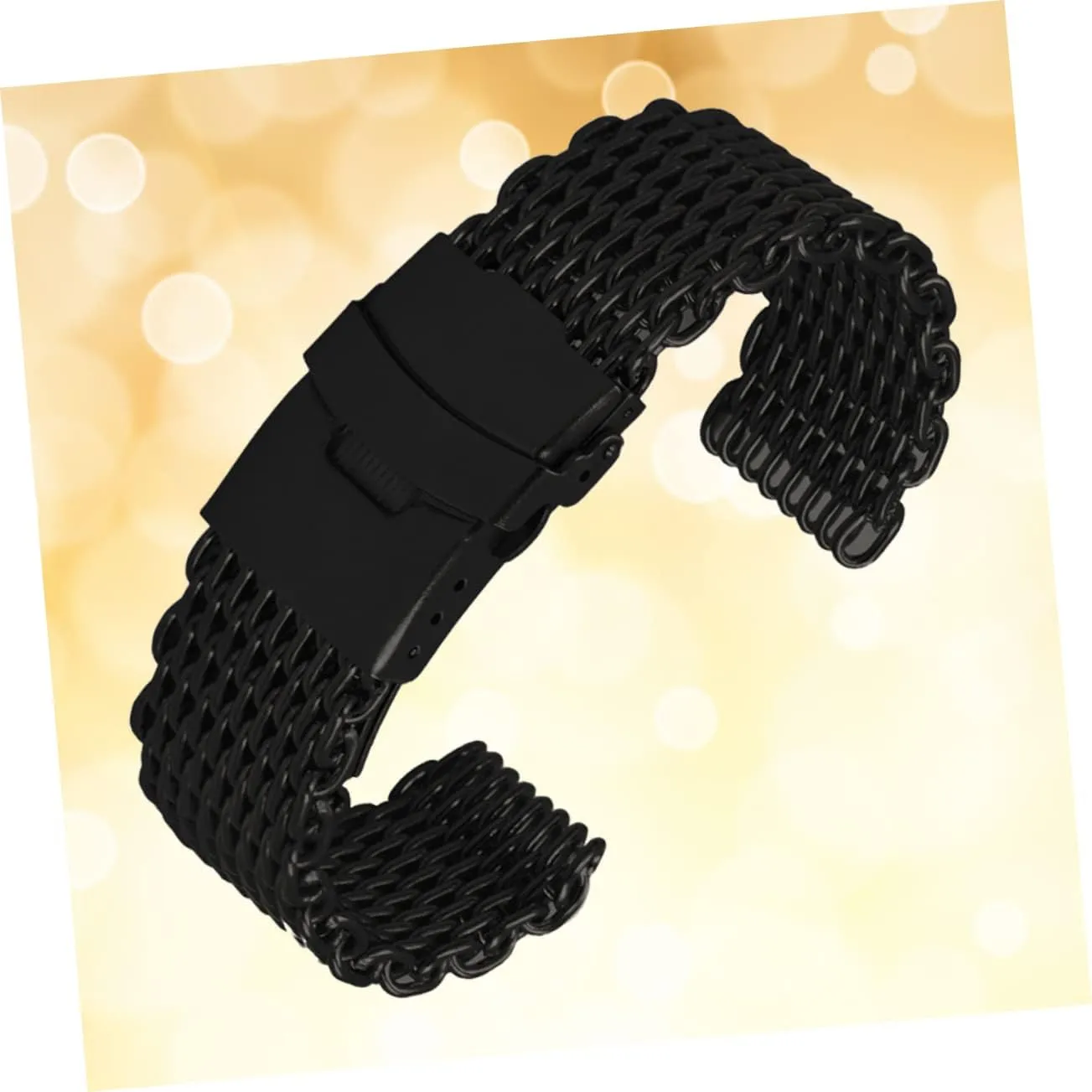 Stainless Watch Strap spiritual shyness oust swampy ashore unverified Watch Band Replacement Shark Mesh Watch Band Chronograph Watch Smartwatch 