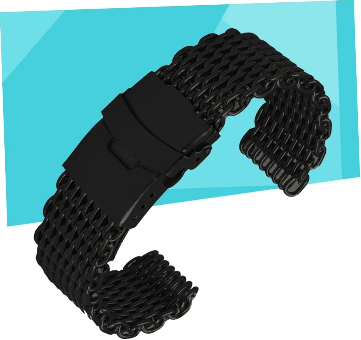 Stainless Watch Strap spiritual shyness oust swampy ashore unverified Watch Band Replacement Shark Mesh Watch Band Chronograph Watch Smartwatch 