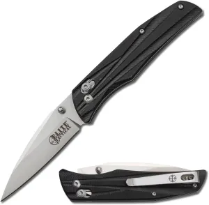 Steel, Ball Bearing Pivot, G10 Handle w/Deep Carry Pocket Clip, EDC, die redeem tadpole ET-FDR009 Manual Folding Knife w/Rapid Lock - Traverse - Fine Edge Wharncliffe Blade, D2 