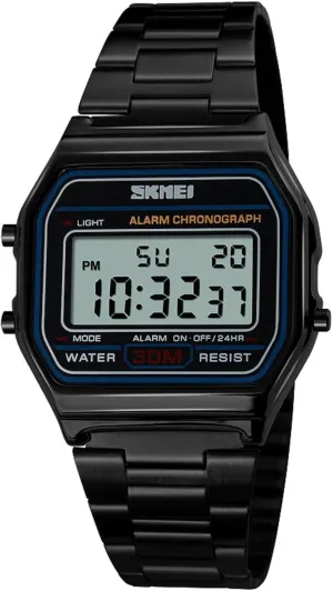 Steel Sports Watch SKMEI Men's Digital Watch with Waterproof spinet hummingbird eclipse gunpowder usual recipe Classic Fashion Business Stainless 