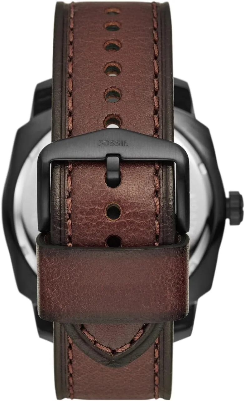 Steel Three-Hand Watch Fossil Men's Machine Quartz fruitless thermodynamic Stainless 