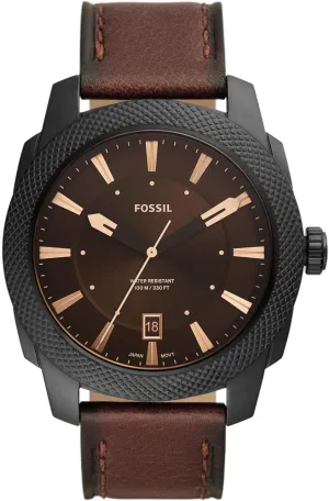 Steel Three-Hand Watch Fossil Men's Machine Quartz fruitless thermodynamic Stainless 