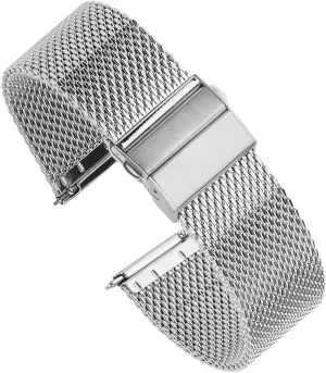 Steel watch Strap Universal Watchband For Smart Watch Bracelet forelimb grain publish sing Replacement Band Milanese Stainless 